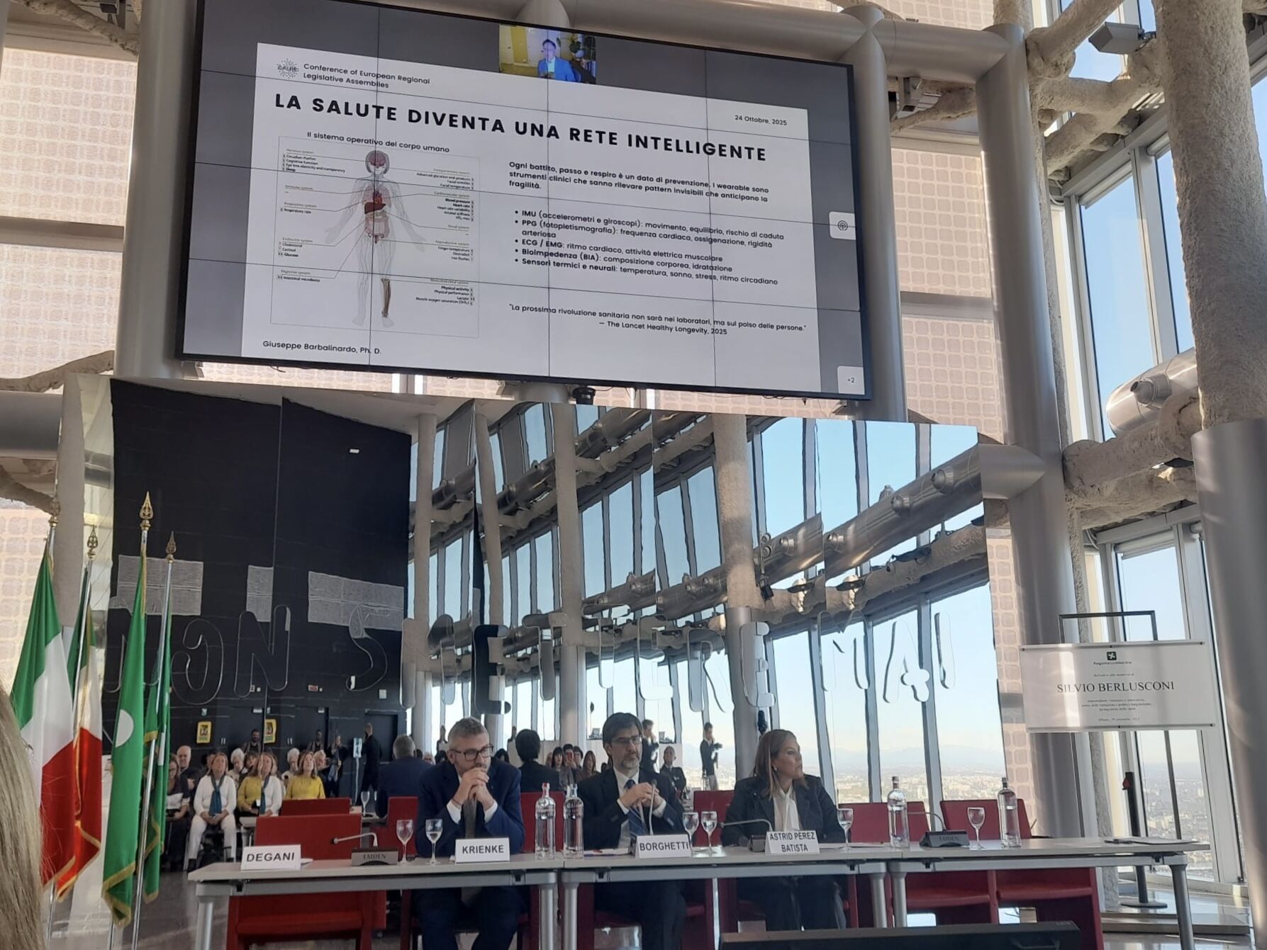 CALRE Conference venue at Palazzo Regione Lombardia
